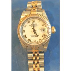 ROLEX LADIES WATCH OYSTER PERPETUAL DATE JUST