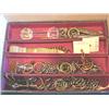 Image 1 : LOT, ASSORTED POCKET WATCH CHAINS, KNIVES & M
