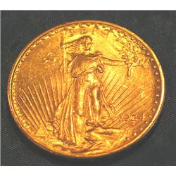 1924 ST. GAUDENS $20 GOLD COIN