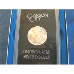 1882 CARSON CITY UNCIRCULATED SILVER DOLLAR