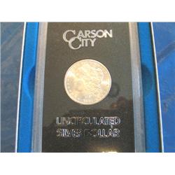 1883 CARSON CITY UNCIRCULATED SILVER DOLLAR