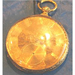 LIVERPOOL POCKET WATCH W/WINDER (LOOSE LENS,