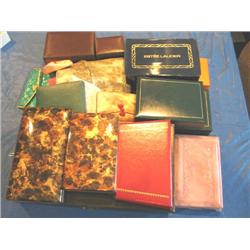 LOT, MISC. JEWELRY BOXES & POUCHES
