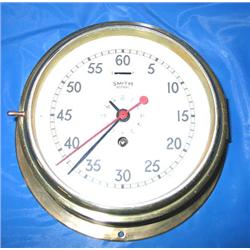 SMITH ASTRIAL BRASS NAUTICAL CHRONOMETER