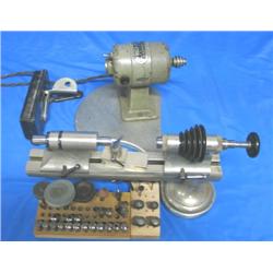 WATCH CRAFT WATCH LATHE W/FOOT PEDAL & TOOLIN