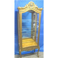 6'X25" LIGHTED DISPLAY CABINET W/KEY *WE WILL