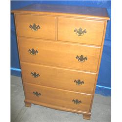 45"H 4-DRAWER WOOD DRESSER *WE WILL NOT SHIP