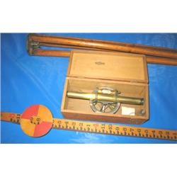 KNEUFFEL & ESSER CO NY BRASS TRANSIT W/TRI-PO