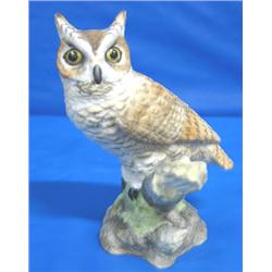 BOEHM PORCELAIN OWL (SIGNED)