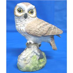 BOEHM PORCELAIN OWL (SIGNED)