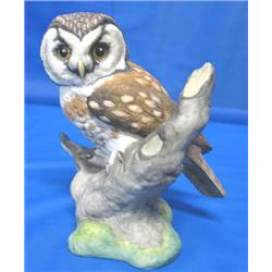 BOEHM PORCELAIN OWL (SIGNED)