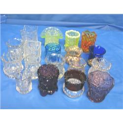 LOT, (18) VOTIVE CANDLE HOLDERS