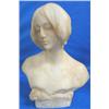 Image 1 : 12"H "FIDELITE" STONE BUST