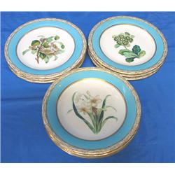 LOT, (10 PC) PLATE COLLECTION