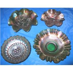 LOT, CANDY DISHES (4)