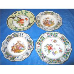 LOT, PLATE COLLECTION (4)