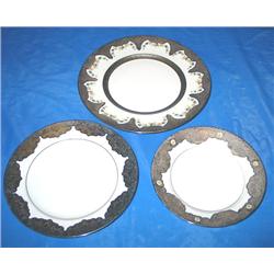 LOT, PLATE COLLECTION (3) LIMOGES