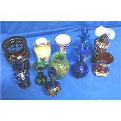 LOT, ASSORTED VASES (11 PC)