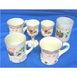 LOT, COLLECTIBLE CUPS FROM MONTANA & NORTH DA