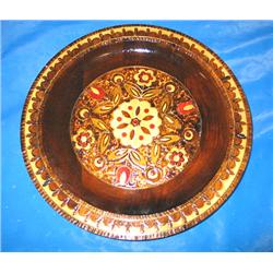 10-1/2" WOODEN PLATE
