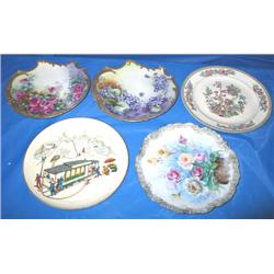 LOT, PLATE COLLECTION (5)