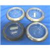 Image 1 : SET OF (4) STERLING SILVER COASTERS