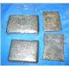 Image 1 : LOT, (4) STERLING CARD HOLDERS