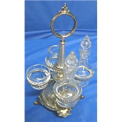 STERLING CONDIMENT STAND