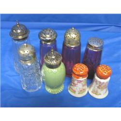LOT, SALT & PEPPER SHAKERS (8 PC)