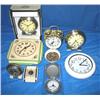 Image 1 : LOT, ASSORTED CLOCKS (9)