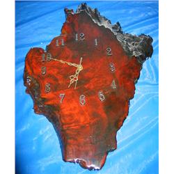 WOOD WALL CLOCK (BATTERY OPERATED)