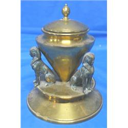 BRASS URN (5-1/2"H)