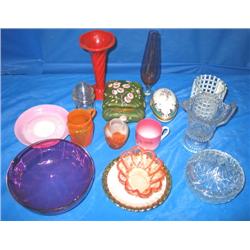 LOT, ASSORTED DECOR PIECES (15 PC)