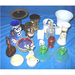 LOT, ASSORTED DECOR PIECES (19 PC)