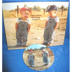 LOT, GLOSSY PICTURE & PLATE COLLECTIBLES "YOU