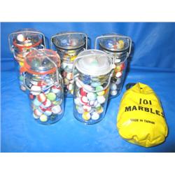 LOT, ASSORTED MARBLE COLLECTION