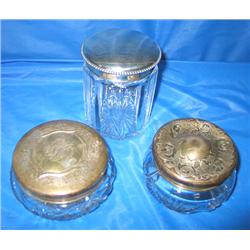 LOT, (3) JARS W/LIDS