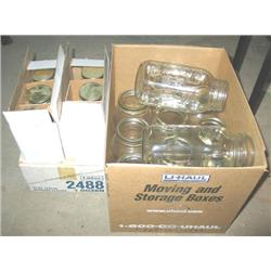 LOT, MASON JARS & GLASSES