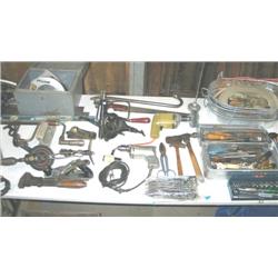 LOT, ASSORTED HAND TOOLS: SKIL 7-1/4" CIRCULA