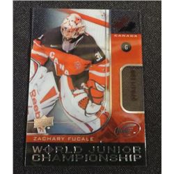 2015-16 Upper Deck Ice World Juniors Zach Fucale