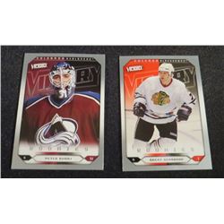 Lot Of 2 RC's 05-06 Victory Peter Budaj & Brent