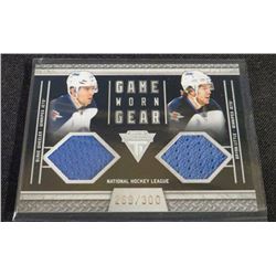 11-12 Panini Titanium Game Worn Gear Blake Wheeler