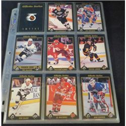 1991-92 Gillette Hockey Complete Set Of 48 Cards