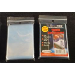 Ultra Pro Thick 130PT Card Sleeves Pack Of 100