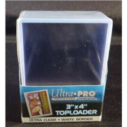 Ultra Pro 3"x4" Regular Top Loaders Pack Of 25