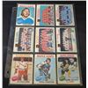 Image 1 : 1975-76 OPC Hockey Lot Of 9 Various Cards