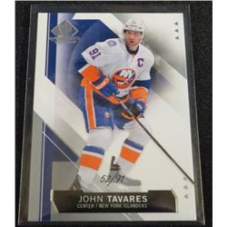 15-16 SP Game Used #5 John Tavares 52/91