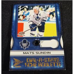 00-01 McDonald's Pacific Dial-A-Stats Mats Sundin