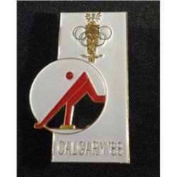 Calgary 88 Large 2.5" Tall Collector Pin