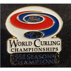 Ford World Curling Championships 1998 Pin